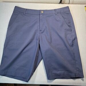 Puma Mens Navy Blue Golf Shorts Size 34 Style 577369-02 Performance Activewear